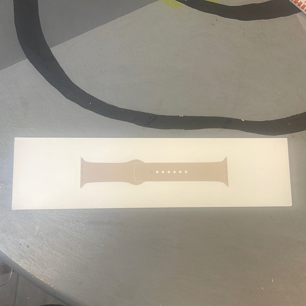 Apple Watch Starlight Sport Band